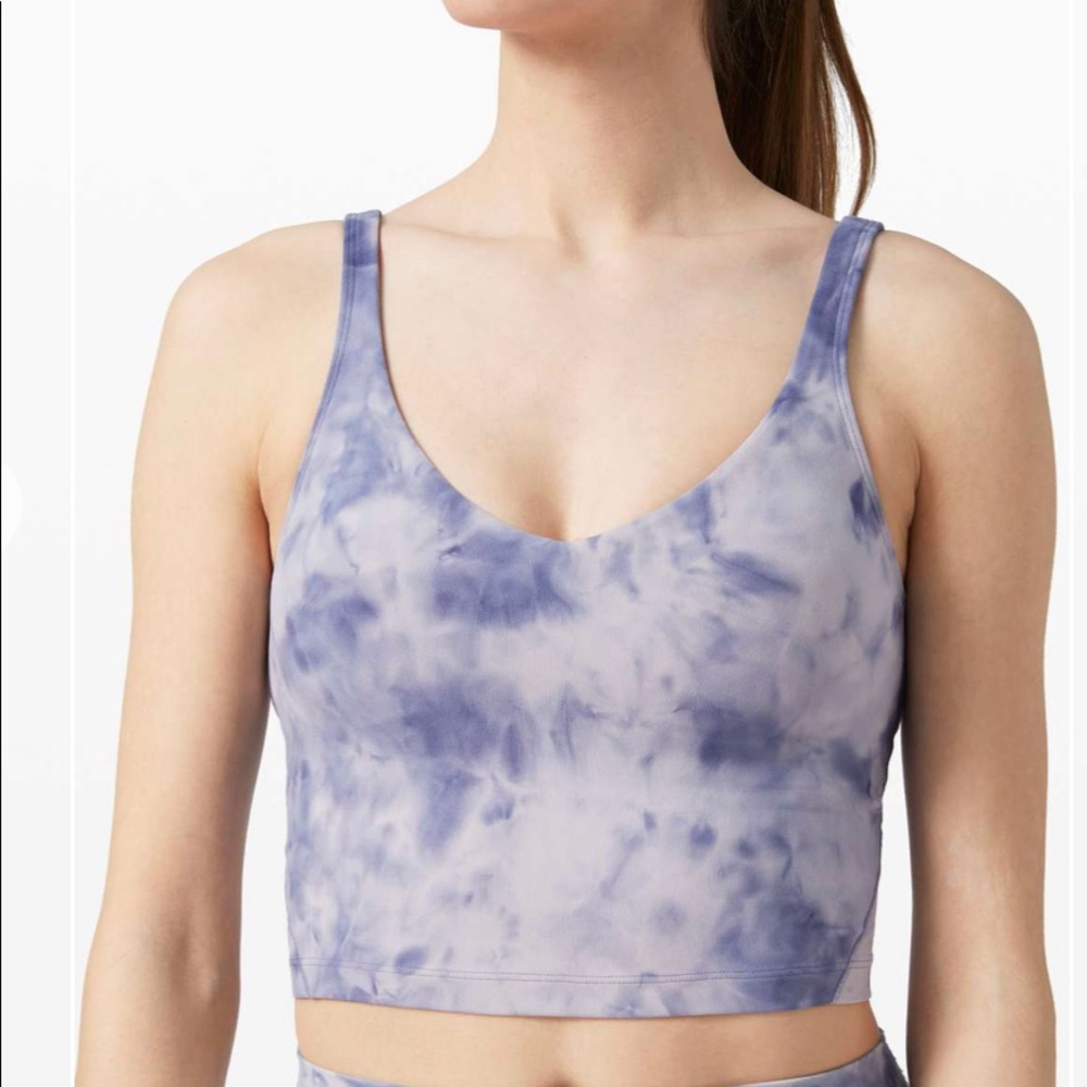 Lululemon Align Tank Blue Tie Dye NWT